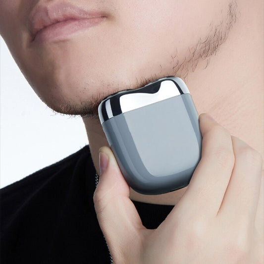 "Mini Electric Shaver for Men with Magnets"